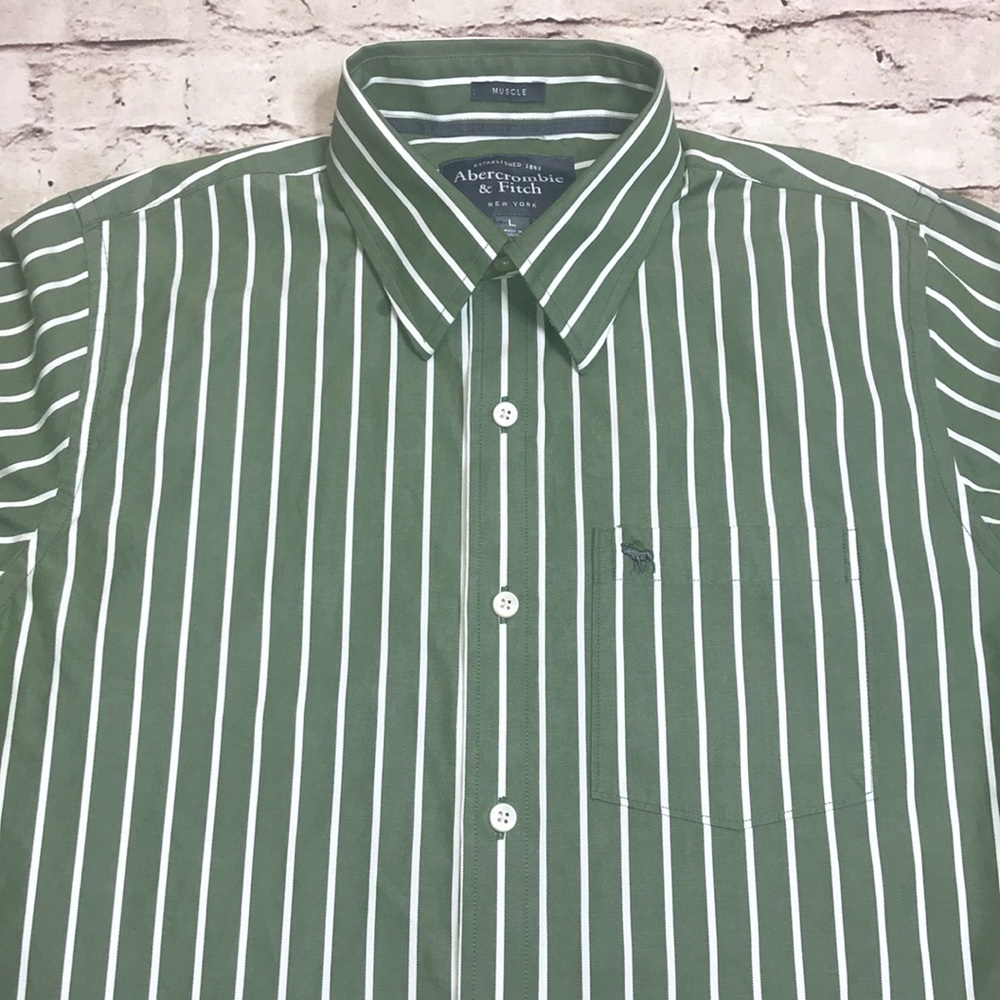 Men’s Abercrombie & Fitch Long Sleeve Muscle Shirt